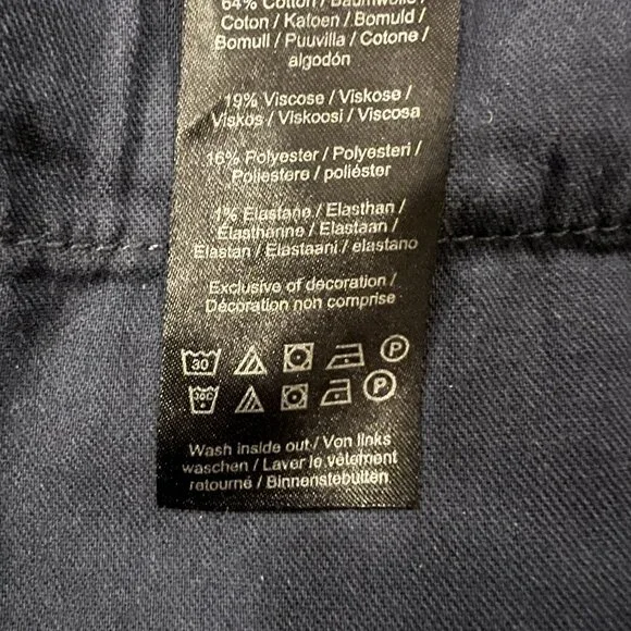 LIVERPOOL Jeans Womens 18W Blue Denim High Rise Straight Leg Stretch - Picture 8 of 9